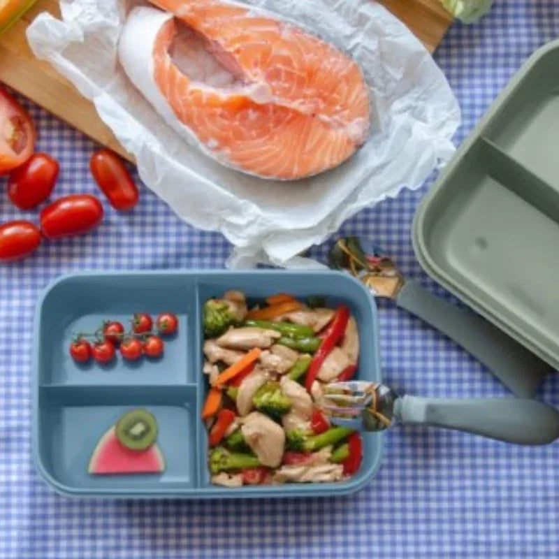 4430 Nuvita голяма кутия за обяд 1000 мл Powder Blue by Nuvita