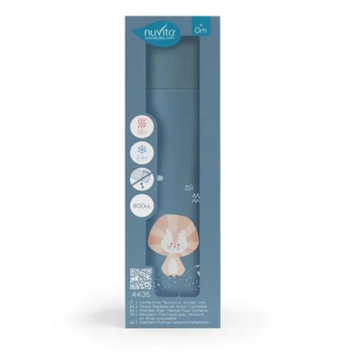 4435 Nuvita термос 400 ml Powder Blue by Nuvita