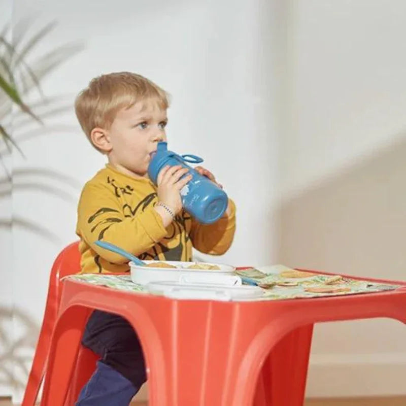 4440 Nuvita термос със сламка 350 ml Powder Blue by Nuvita