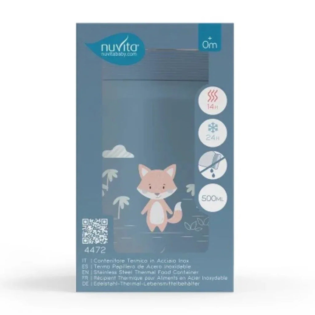 4472 Nuvita термо кутия 500 ml Powder Blue by Nuvita