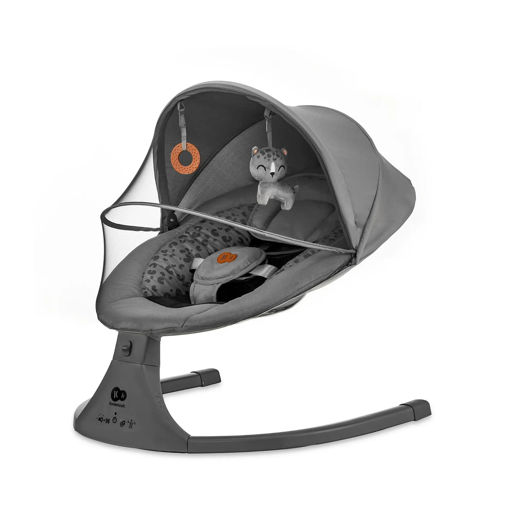 Kinderkraft люлка LUMI 2 dark grey by KinderKraft