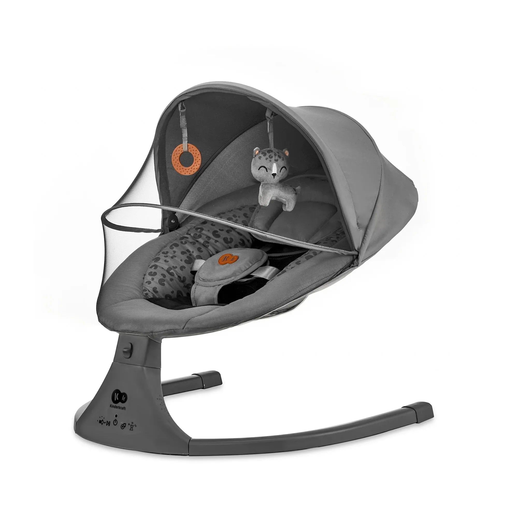 Kinderkraft люлка LUMI 2 dark grey by KinderKraft