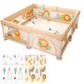 Детска мека кошара LEO FUN L – 150x200 см с цветен дизайн by SONNE