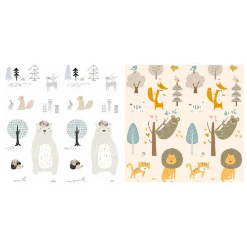 Детска мека кошара LEO FUN L – 150x200 см с цветен дизайн by SONNE