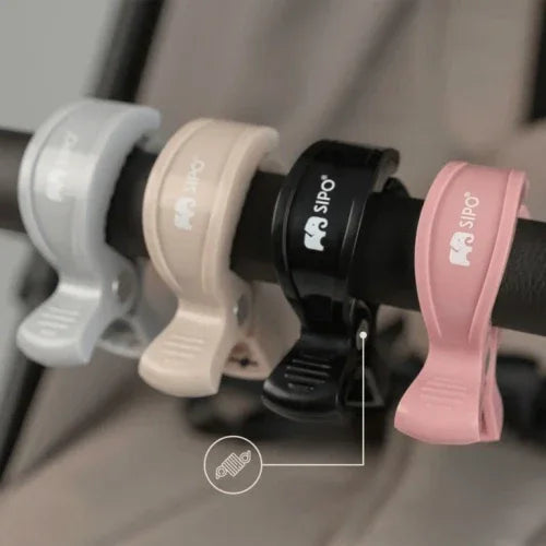 SIPO функционални щипки 2 броя в комплект, кремави by SIPO