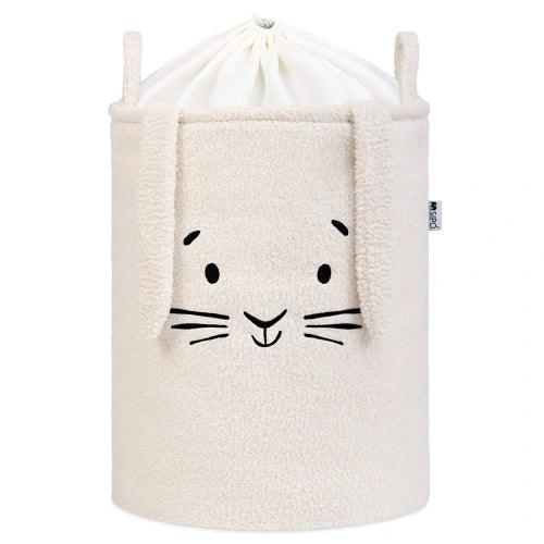 Kош за съхранение на играчки xl с връзка, кремаво зайчe by SIPO