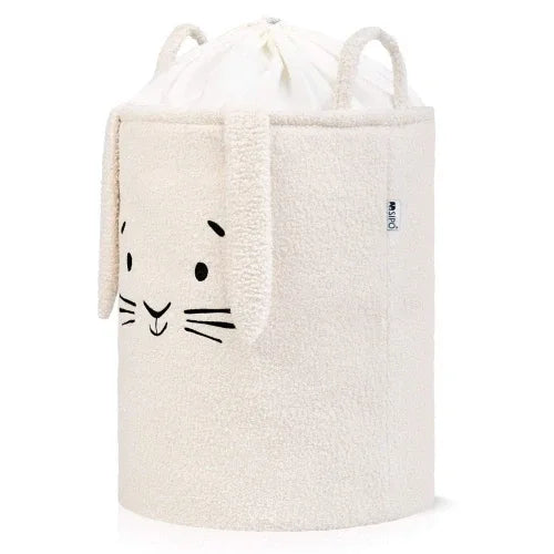 Kош за съхранение на играчки xl с връзка, кремаво зайчe by SIPO