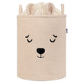 Кош за съхранение на играчки xl с връзка, бежово мече by SIPO