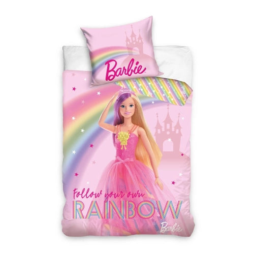 Детски спален комплект Barbie Pinк 70x85 by SONNE