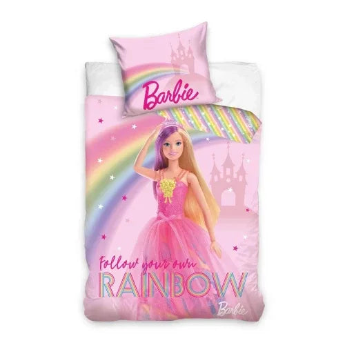 Детски спален комплект Barbie Pinк 70x85 by SONNE