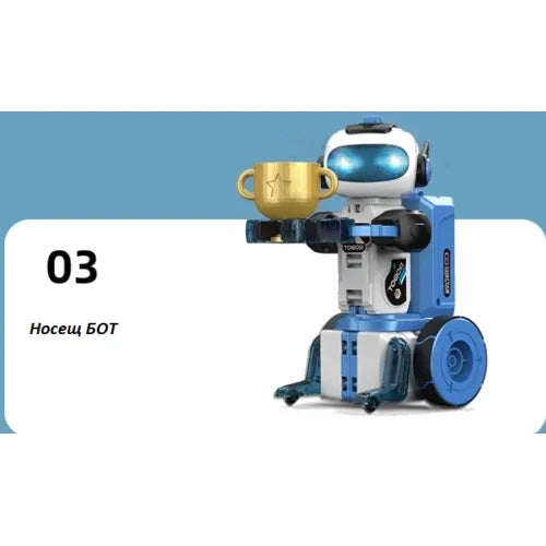 Детски робот BoyBot 3 в 1 с функция мини програмиране by SONNE