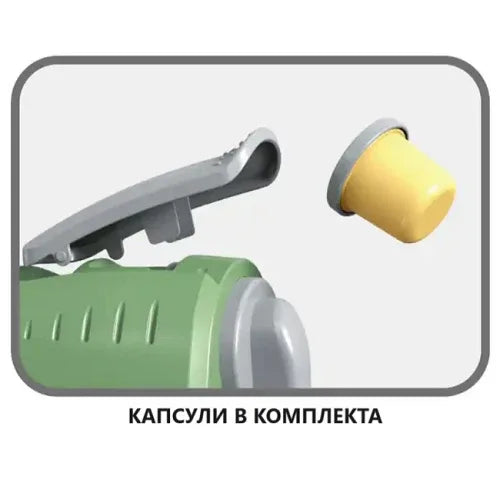 Голям детски комплект кафе машина за деца цвят мента by SONNE