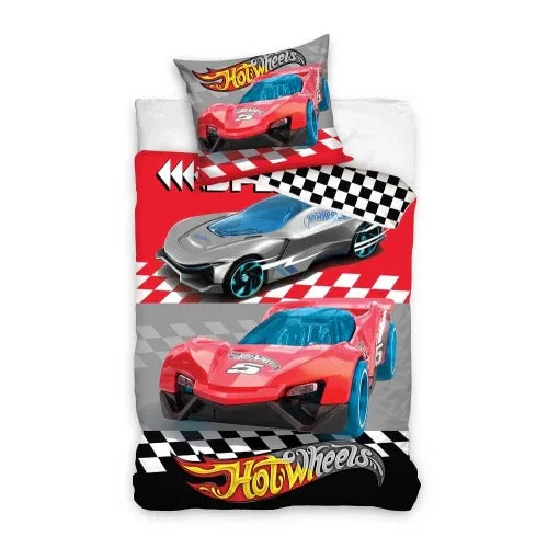 Детски спален комплект Hot Wheels Cars rally by SONNE