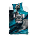 Двулицев спален комплект French Bulldog - 2 части by SONNE
