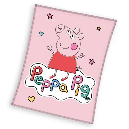 Детско одеяло Peppa Pig Happy 110x140cm by SONNE