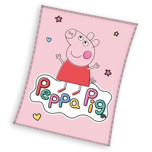 Детско одеяло Peppa Pig Happy 110x140cm by SONNE