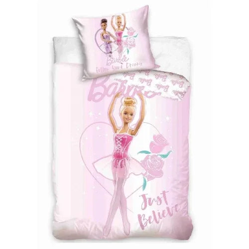 Детско спално бельо Barbie Ballerina 140*200 +65*65 by SONNE