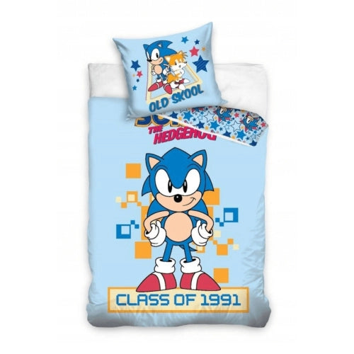 Спално бельо Sonic the Hedgehog CLASS OF1991 140x200/65x65 by SONNE