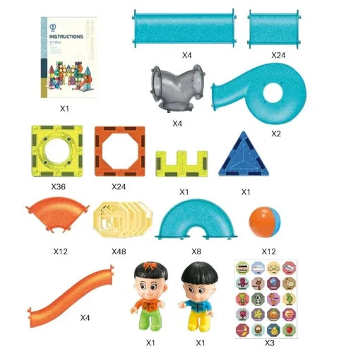 Детска игра с магнитни елементи и топче Luna Parck by SONNE