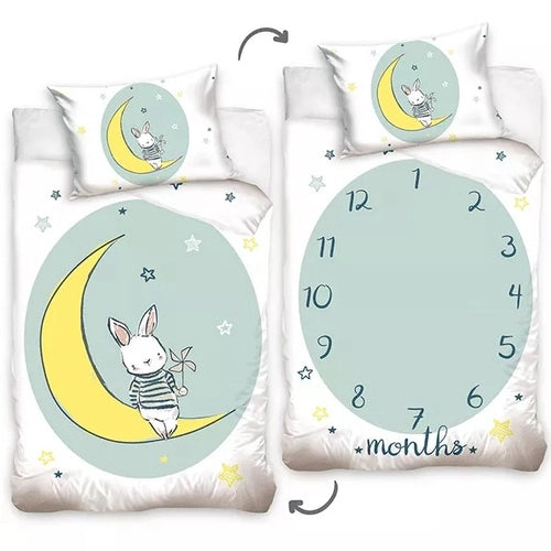 Бебешки спален комплект Bunny on the moon – 2 части by SONNE
