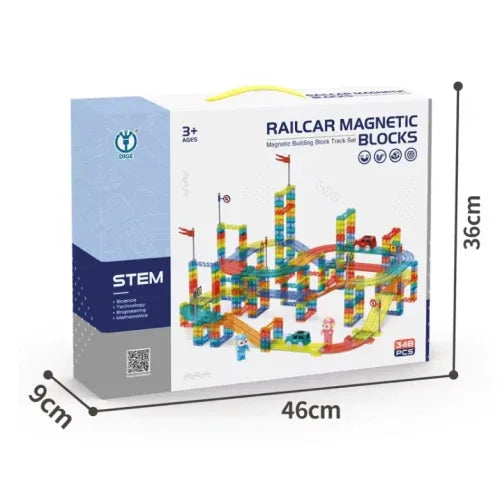 Магнитна писта Gigabyte с етажи и аксесоари 348 елемента by SONNE