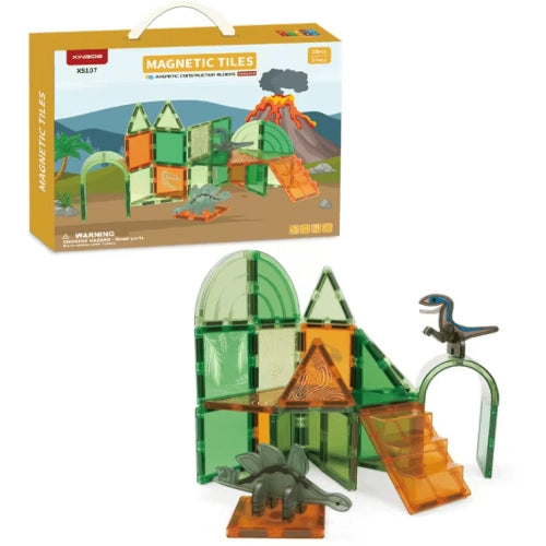 Магнитен конструктор Otomo цветен с 28 части by SONNE