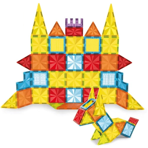 Детски магнитен конструктор Tima с 45 части и фигури by SONNE