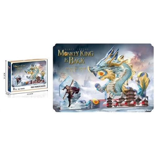 Детски магнитен детски конструктор със 134 части STEM Jeeper by SONNE