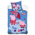 Детски спален комплект Peppa Pig London – 2 части by SONNE