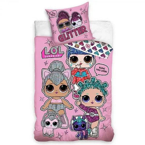Детски спален комплект LOL Surprise Glitter - 2 части by SONNE