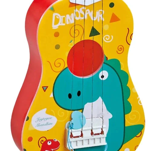 Красива цветна детска китара 55 см Dino Harmonica Pro by SONNE