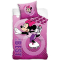 Детски спален комплект Minnie Mouse Roller-Skating плик за завивка 140x200 – 2 части by SONNE