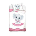 Бебешки спален комплект Little Elephant Pink - 2 части by SONNE