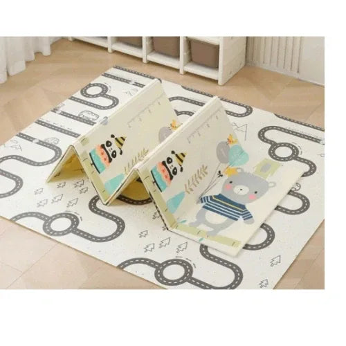 BearBuddies PlayYard – бебешка кошара с килим 120x120 см by SONNE