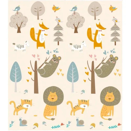 Бебешка мека кошара Nino 120x120 см. с килим и топки by SONNE