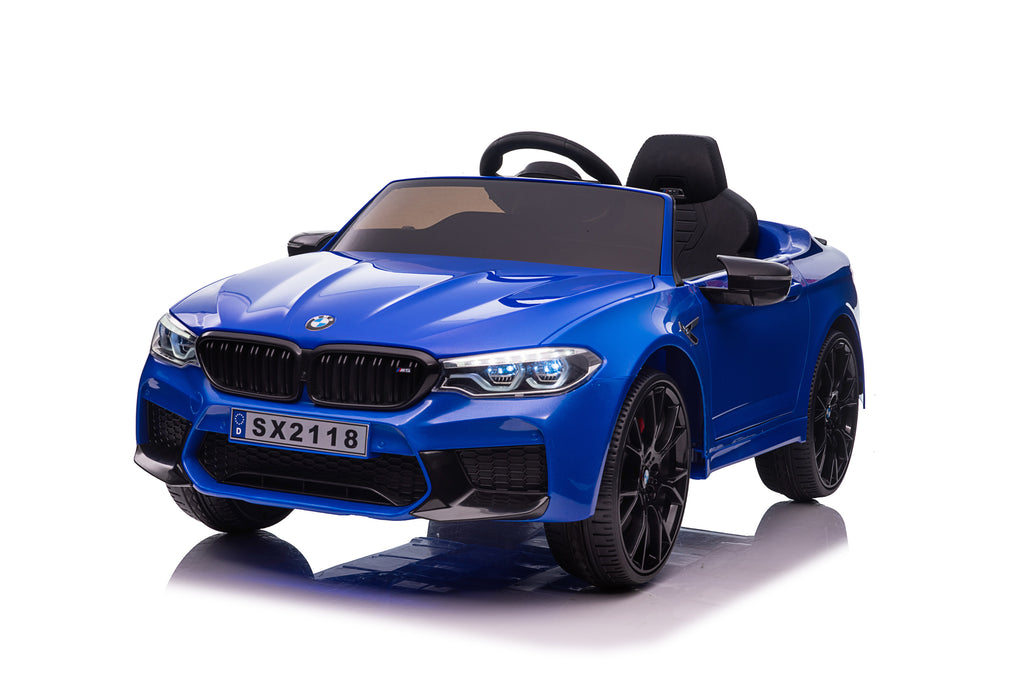 Акумулаторна кола Licensed BMW M5 Blue by Kikkaboo