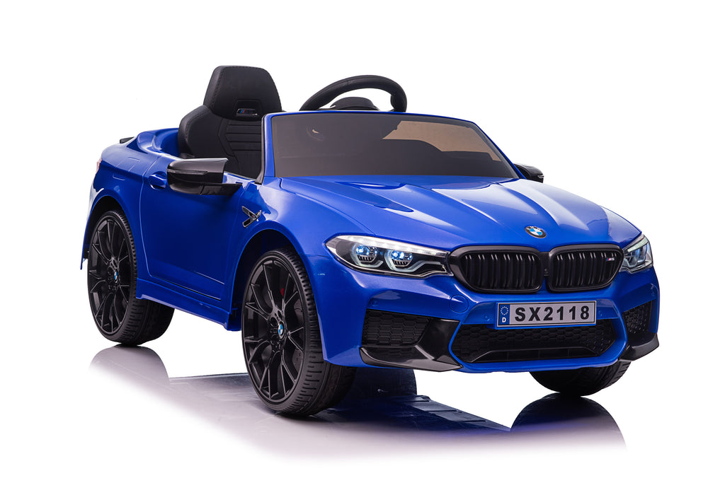 Акумулаторна кола Licensed BMW M5 Blue by Kikkaboo