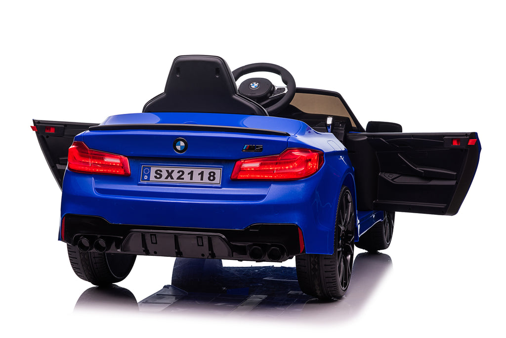 Акумулаторна кола Licensed BMW M5 Blue by Kikkaboo