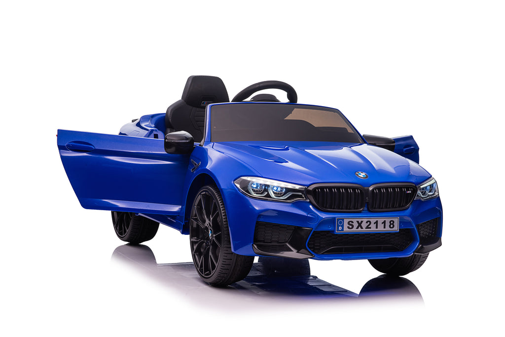 Акумулаторна кола Licensed BMW M5 Blue by Kikkaboo