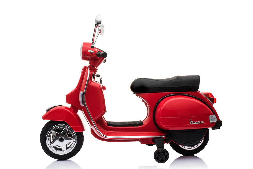 Акумулаторен мотор Licensed Vespa PX150 Red by Kikkaboo