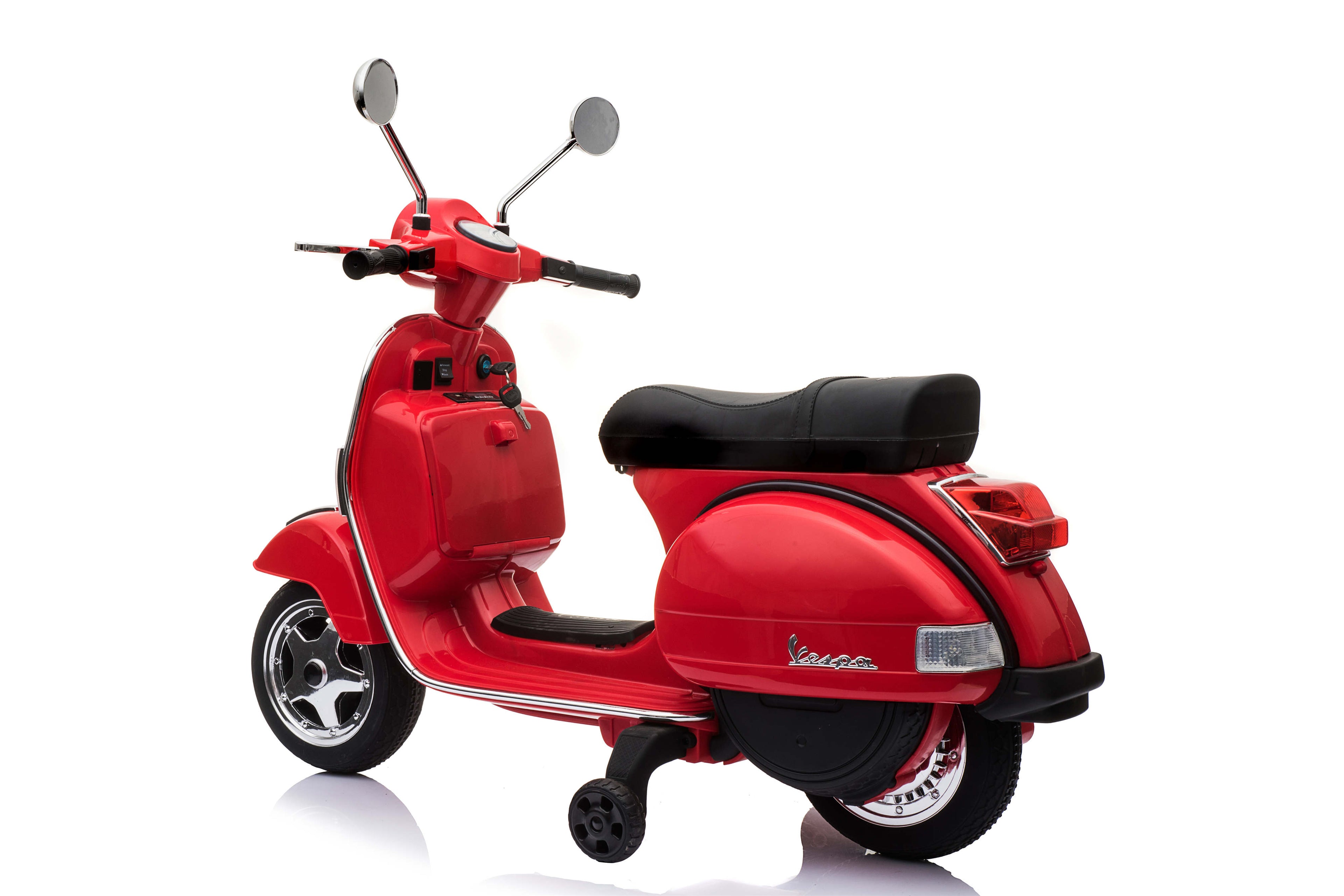 Акумулаторен мотор Licensed Vespa PX150 Red by Kikkaboo