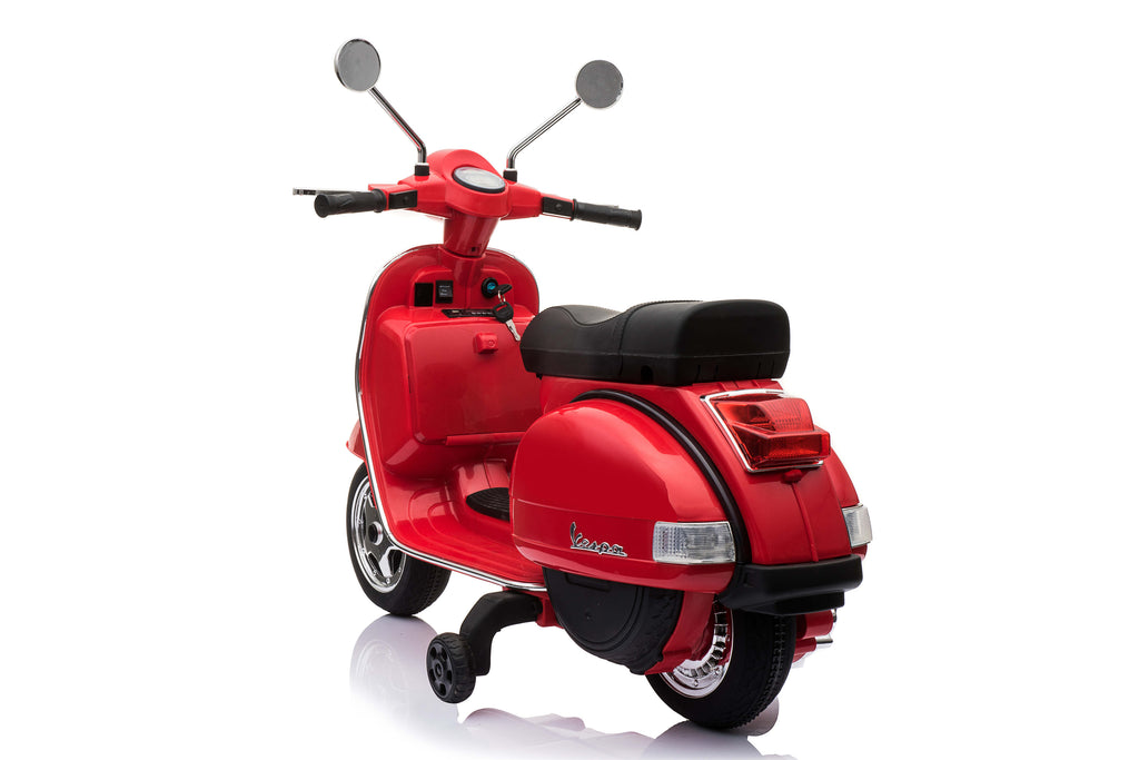 Акумулаторен мотор Licensed Vespa PX150 Red by Kikkaboo