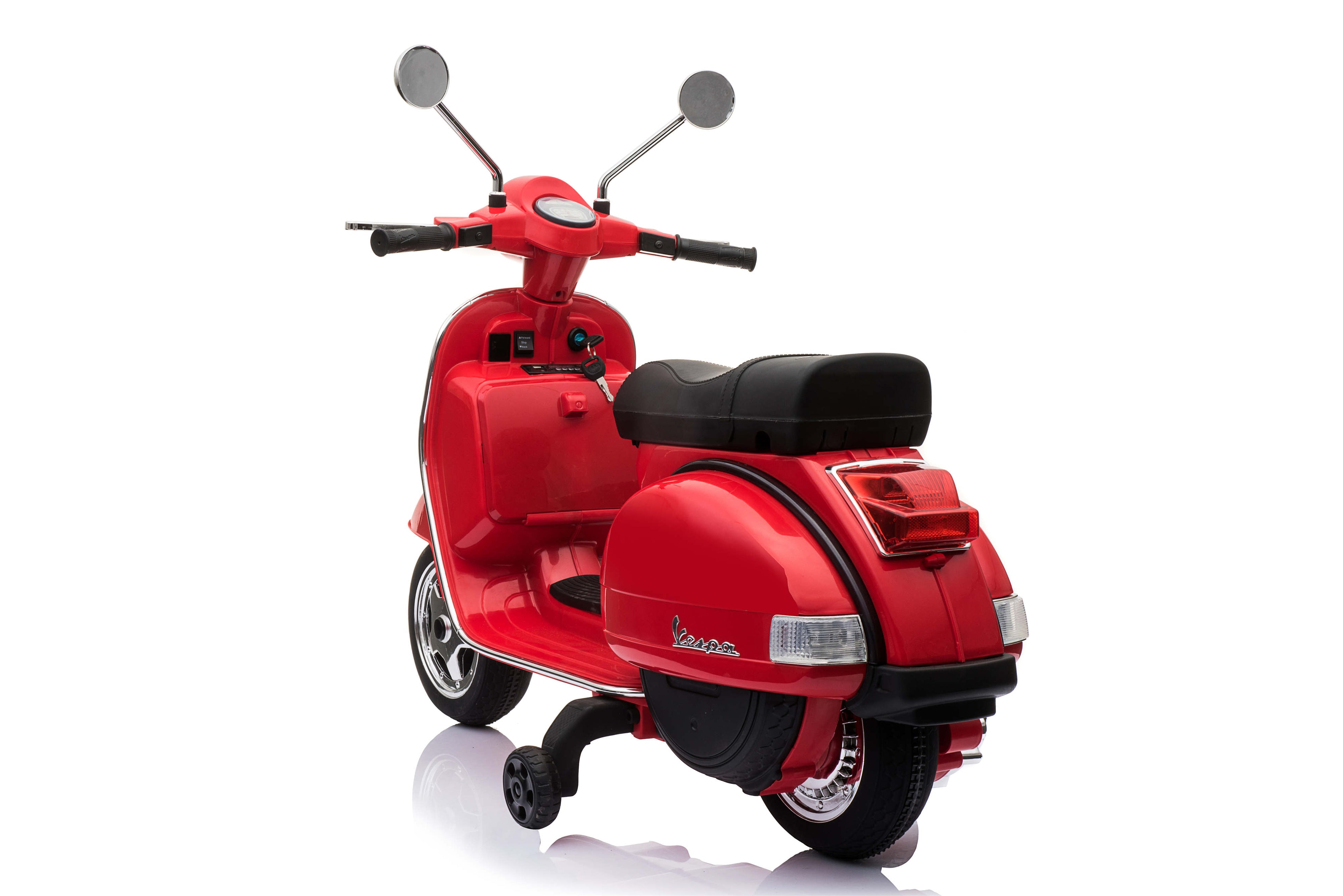 Акумулаторен мотор Licensed Vespa PX150 Red by Kikkaboo