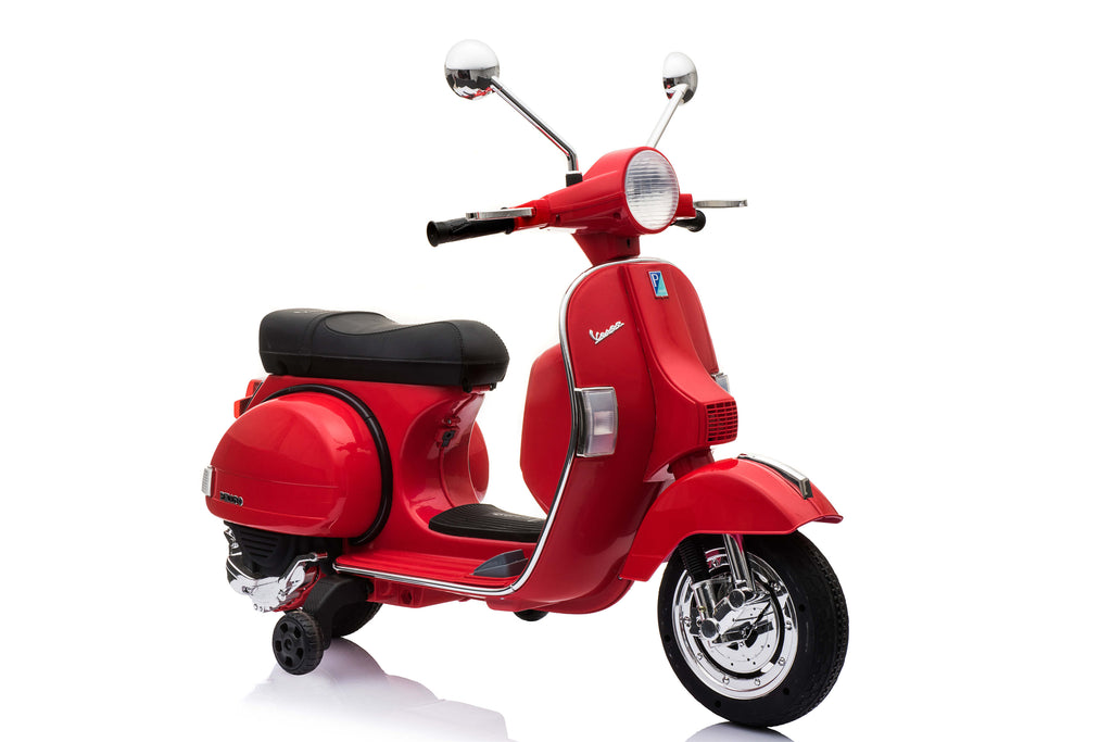 Акумулаторен мотор Licensed Vespa PX150 Red by Kikkaboo