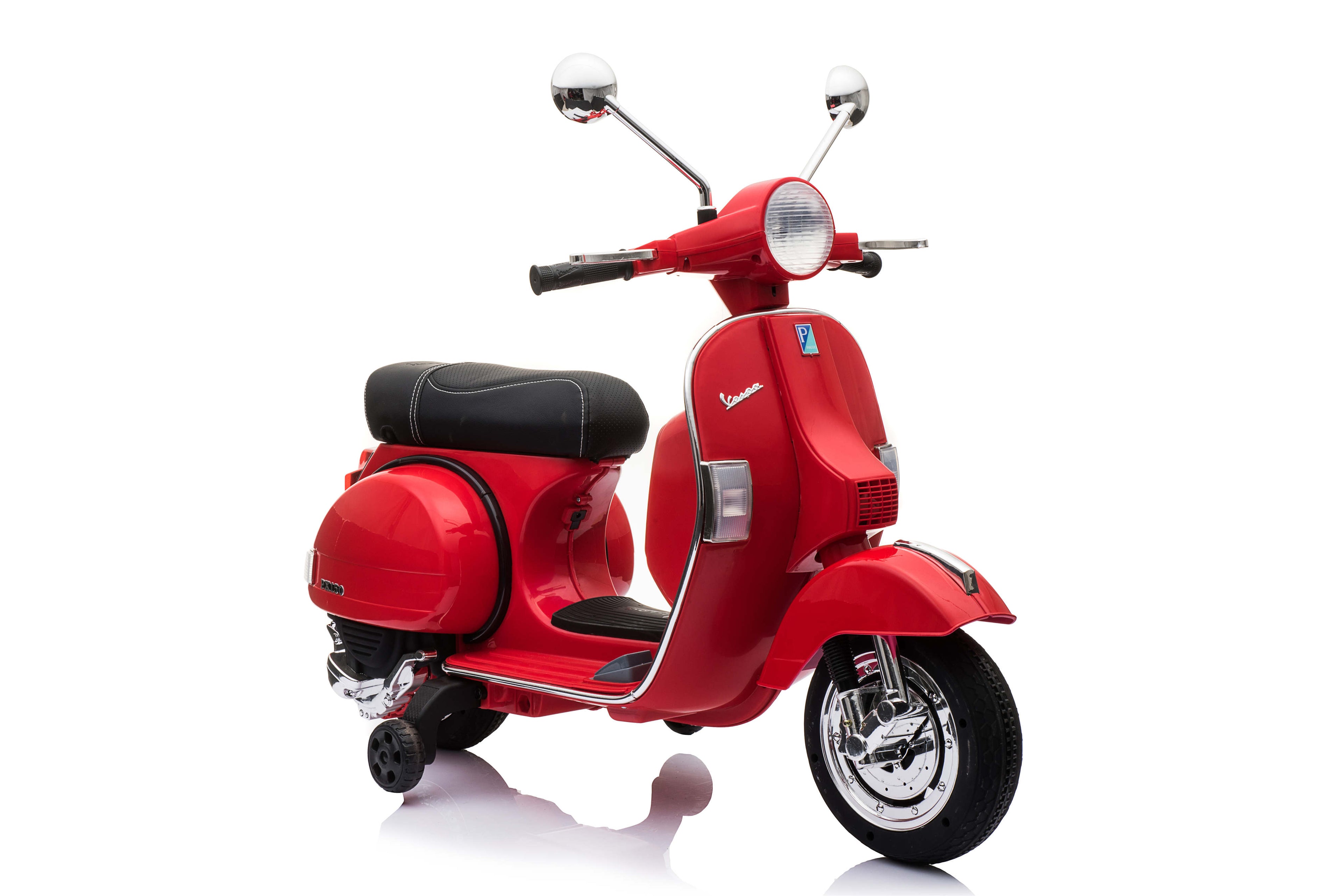 Акумулаторен мотор Licensed Vespa PX150 Red by Kikkaboo
