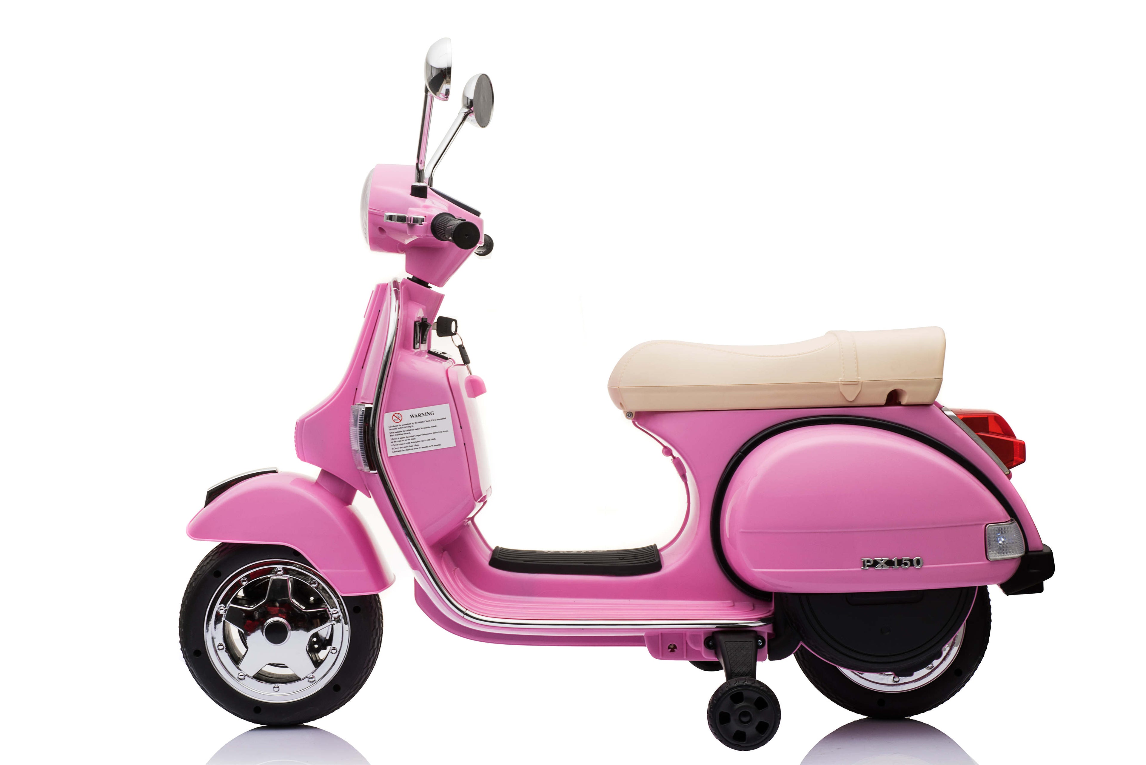 Акумулаторен мотор Licensed Vespa PX150 Pink by Kikkaboo