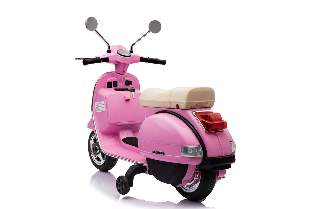 Акумулаторен мотор Licensed Vespa PX150 Pink by Kikkaboo