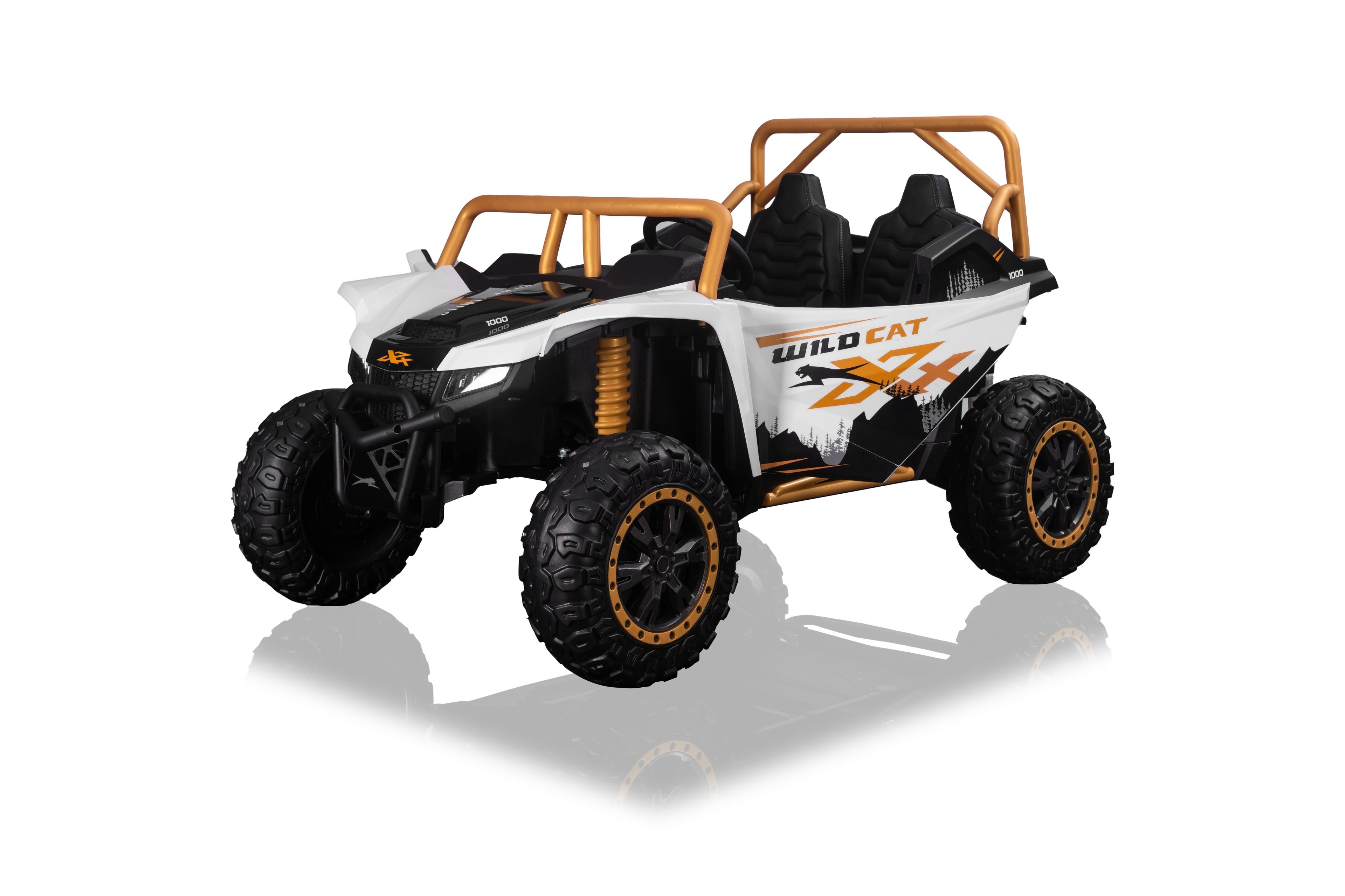 Акумулаторна кола Licensed Arctic Cat white by Kikkaboo