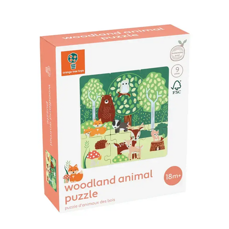 Дървен пъзел, горски животни by Orange Tree Toys