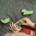 Дървен пъзел - Крокодил by Orange Tree Toys